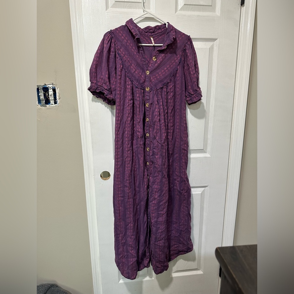 NWT Free People Rodeo MIDI Dress Size LARGE